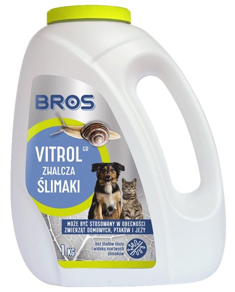 BROS - Vitrol GB zwalcza ślimaki 1kg