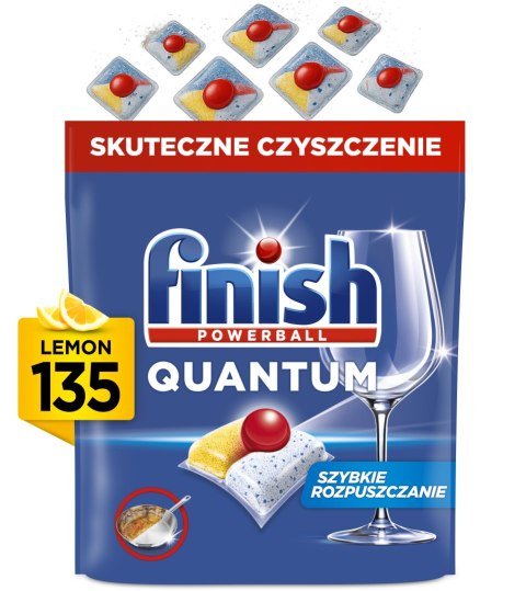 FINISH Kapsułki Quantum 135 lemon