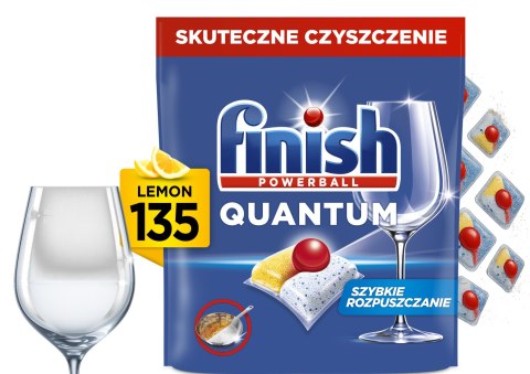 FINISH Kapsułki Quantum 135 lemon