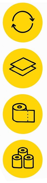 Ręcznik Papierowy 2R SŁONIK JUMBO MEGA DŁUUUGI BIAŁY 2W - 30 Rolek