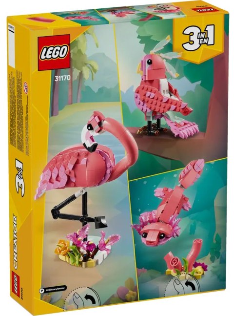 31170 - LEGO Creator - Dzikie zwierzęta: różowy flaming