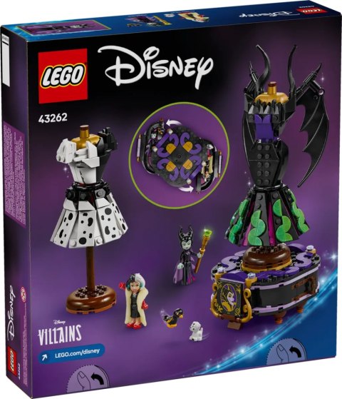 43262 - LEGO Disney - Suknie Diaboliny i Cruelli De Mon