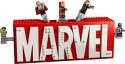 76313 - LEGO Super Heroes - Logo MARVEL z minifigurkami