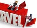 76313 - LEGO Super Heroes - Logo MARVEL z minifigurkami