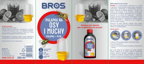 BROS - pułapka z płynem na osy i muchy