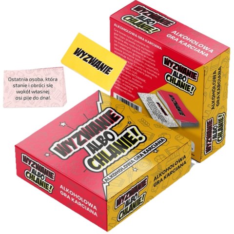 Gra Karciana Dla Dorosłych - WYZWANIE ALBO CHLANIE