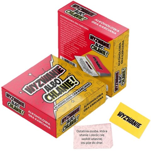 Gra Karciana Dla Dorosłych - WYZWANIE ALBO CHLANIE