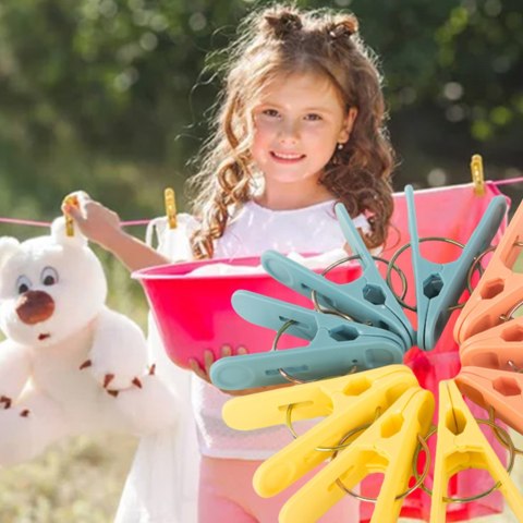 Klamerki Spinacze Do Prania Ubrań Bielizny 18 szt. - 27326