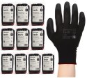 Rękawice Robocze MERCATOR Tech Black+Black PU - 120 Par (8 - M)