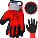Rękawice Robocze MERCATOR Tech Red+Black Latex - 1 Para (10 - XL)