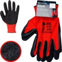 Rękawice Robocze MERCATOR Tech Red+Black Latex - 1 Para (10 - XL)