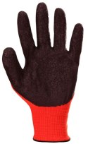 Rękawice Robocze MERCATOR Tech Red+Black Latex - 12 Par (9 - L)