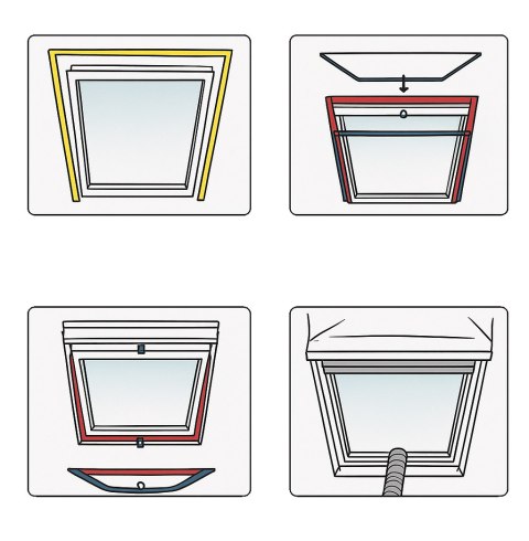 Uszczelka Okienna Do Klimatyzatora (Dachowa) Warmtec AirStop