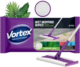 VORTEX Ściereczki do mycia podłóg 15 szt Tropical Oasis
