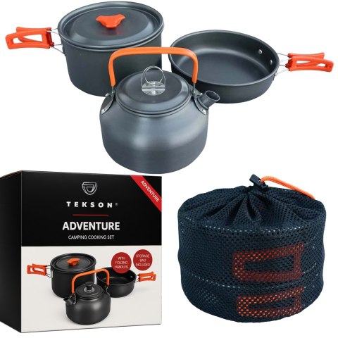 Zestaw Garnków Campingowych ADVENTURE TEKSON