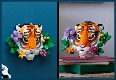 31217 - LEGO Art - Kolekcja zwierząt — tygrys