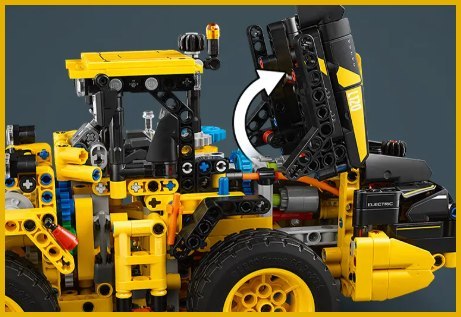 42209 - LEGO Technic - Ładowarka kołowa Volvo L120 Electric