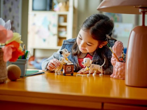 43271 - LEGO Disney - 101 dalmatyńczyków — Szczeniaczki Szczęściarz i Penny