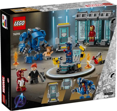 76315 - LEGO Super Heroes - Laboratorium Iron Mana: Zbrojownia