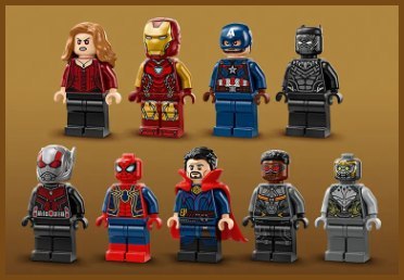 76323 - LEGO Super Heroes - Avengers: Koniec gry — ostateczna bitwa