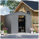 Domek Ogrodowy 213 x 131 x 192 cm Szary 2,43 m² PAKO 84H-352V00SR