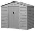 Domek Ogrodowy 213 x 131 x 192 cm Szary 2,43 m² PAKO 84H-352V00SR