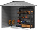Domek Ogrodowy 213 x 131 x 192 cm Szary 2,43 m² PAKO 84H-352V00SR
