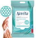 NOVITA Chusteczki nawilżane Make up & Care 15szt.