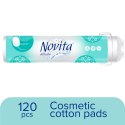 NOVITA Delikatne płatki kosmetyczne 120 sztuk