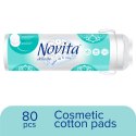 NOVITA Delikatne płatki kosmetyczne 80 sztuk