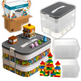 Pudełko Na Klocki- 2 Poziomy 15L Kruzzel 25756