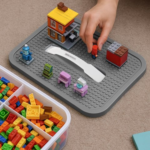 Pudełko Na Klocki- 2 Poziomy 15L Kruzzel 25756