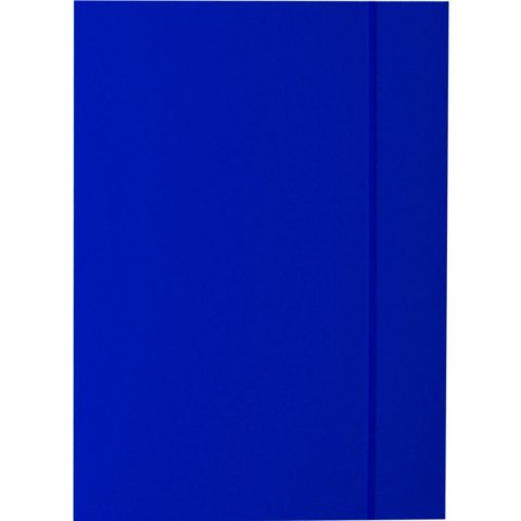 Teczka Kartonowa Lakierowana Z Gumką BANTEX A4 Granatowa