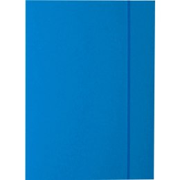 Teczka Kartonowa Lakierowana Z Gumką BANTEX A4 Niebieska