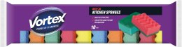 VORTEX Gąbki kuchenne 3D Wave 10 szt.