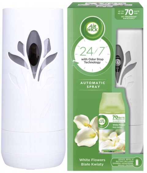 Air Wick Freshmatic Białe Kwiaty/White Flowers 250 ml Komplet