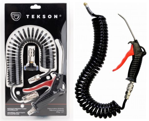 Pistolet Do Przedmuchiwania Z Przewodem Tekson 10kg/cm2