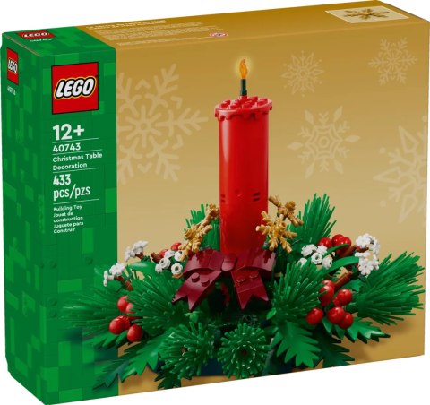 40743 - LEGO Pozostałe serie - Świąteczna dekoracja stołu