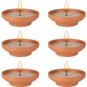 BISPOL - Znicz Ceramiczny Otwarty C004 - 6 szt.