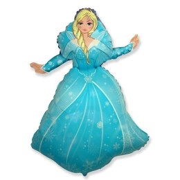 Balon Foliowy Księżniczka Elsa - Kraina Lodu, 90 cm