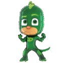 Balon Foliowy - PJ MASKS Gekko Pidżamersi Greg Gekson zielony
