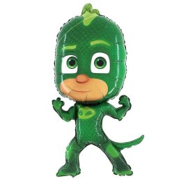 Balon Foliowy - PJ MASKS Gekko Pidżamersi Greg Gekson zielony