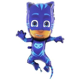 Balon Foliowy - PJ MASKS Pidżamersi Connor Kotboy niebieski