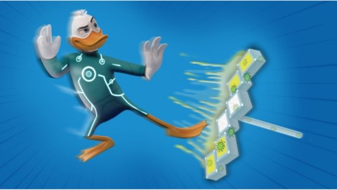 Duck Fresh Discs Mango Verse - Żelowy Krążek Do Toalety 72ml (2 x 36ml)