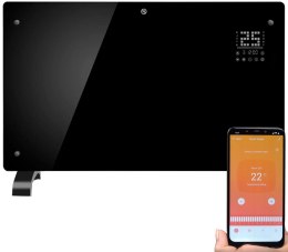 Grzejnik elektryczny WARMTEC EGW-20C 2000W z WiFi czarny