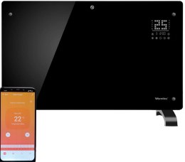 Grzejnik elektryczny WARMTEC EGW-20C 2000W z WiFi czarny