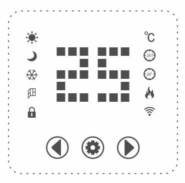 Grzejnik elektryczny WARMTEC EGW-20C 2000W z WiFi czarny