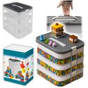 Pudełko Na Klocki- 3 Poziomy 22L Kruzzel 25757