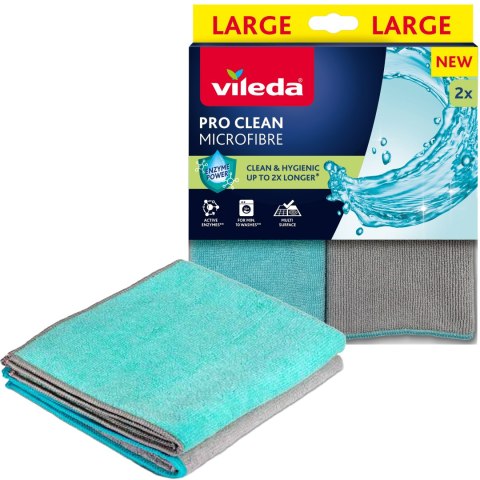 Ściereczka z mikrofibry z enzymami Vileda Pro Clean 2 szt.