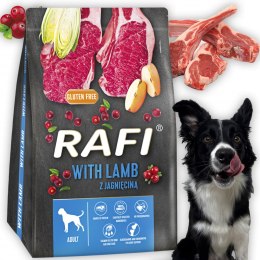 Sucha Karma Dla Psa RAFI Adult z Jagnięciną 3 kg - 1 szt.